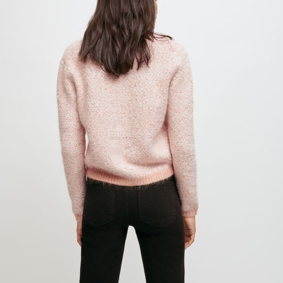 Maje DECORATIVE KNIT CARDIGAN Sz US8 - Picture 12 of 13